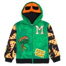 Moletom com capuz Teenage Mutant Ninja Turtles Michelangelo para meninos 6Y