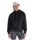 Moletom com capuz THE NORTH FACE para meninas Osito com zíper completo TNF preto - M