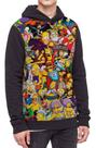 Moletom Com Capuz The Simpsons Full Print Ref:50
