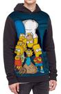 Moletom Com Capuz The Simpsons Full Print
