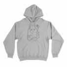 Moletom Com Capuz Tired Bear Studio Geek