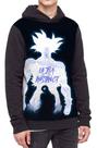 Moletom Com Capuz Ultra Instinct Goku Dragon Ball Ref:775