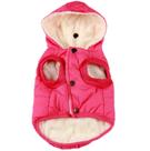 Moletom com capuz Vecomfy, forro de lã, extra quente, rosa de inverno, S Moletom com capuz Vecomfy, forro de lã, extra quente, rosa de inverno, S