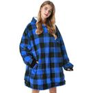 Moletom com capuz vestível Felicigeely Oversize para adultos