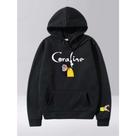 Moletom Coraline Da Mãozinha Blusa de Frio P ao GG Misteriosa e Elegante Coloridas com Capuz Femini Moletom Coraline Da Mãozinha Blusa de Frio P ao GG Misteriosa e Elegante Coloridas com Capuz Femini
