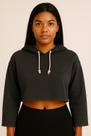 Moletom cropped manga longa inverno