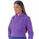 Moletom Cropped Zeiq Roxo