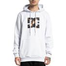 Moletom DC Shoes Canguru DC Star Fire Fill WT23 Branco