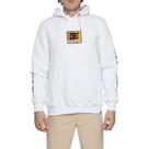 Moletom DC Shoes Canguru Racer 305G WT24 Masculino Branco