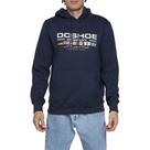 Moletom DC Shoes Canguru Worldwide Fav 305G WT24 Marinho