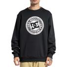 Moletom DC Shoes Careca Circle Star Crew W23 Masculino Preto