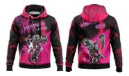 Moletom De Frio Feminino Moto Garotas Do Grau 244 Favela Mandrake Quebrada