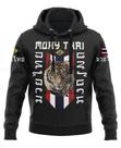 Moletom De Frio Muay Thai Evolução Blusa Lutador Arte Marcial Boxe Preto Masculino