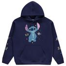 Moletom Disney Lilo and Stitch feminino clássico azul marinho