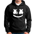 Moletom dj marshmello unissex canguru com capuz preto