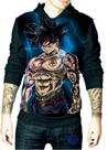Moletom Dragon ball Goku masculino Roupas blusa Tatuado