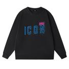 Moletom DSQ ICON masculino, pulôveres quentes, gola redonda, algodão