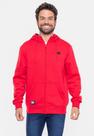 Moletom Ecko Fashion Basic Aberto Vermelho Masculino