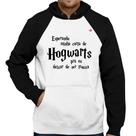 Moletom Esperando minha carta de Hogwarts - Foca na Moda