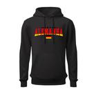 Moletom estampado alemanha unisex flanelado lançamento