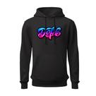 Moletom estampado dope unisex canguru flanelado lançamento
