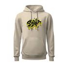 Moletom estampado drip unisex flanelado capuz lançamento