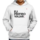 Moletom Eu prefiro viajar - Foca na Moda