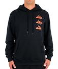 Moletom fech. quiksilver original g-land type preto