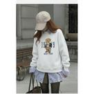 Moletom Feminino Algodão Flanelado Sem Capuz Urso Bear Blusa De Frio Tendência Casual Blogueira Casa Moletom Feminino Algodão Flanelado Sem Capuz Urso Bear Blusa De Frio Tendência Casual Blogueira Casa