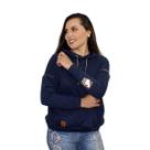Moletom Feminino Azul Marinho