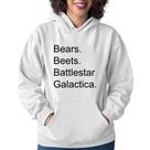 Moletom Feminino Bears. Beets. Battlestar Galactica. - Foca na Moda Moletom Feminino Bears. Beets. Battlestar Galactica. - Foca na Moda