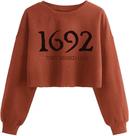 Moletom feminino Boikukx Salem 1692 They Missed One Crop