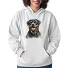 Moletom Feminino Cachorro Rottweiler - Foca na Moda