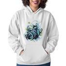 Moletom Feminino Câmera Fotográfica - Foca na Moda