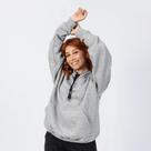 Moletom Feminino Canguru Cinza