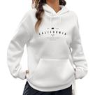 Moletom Feminino Canguru Estampado California Golden Flanelado Quentinho Look Inverno Moletom Feminino Canguru Estampado California Golden Flanelado Quentinho Look Inverno