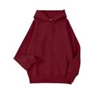 Moletom Feminino Casual De Outono Com Capuz, Liso, Elástico, Solto, Quente E Moderno Para O Dia a