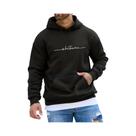 Moletom Feminino Casual De Outono Inverno Com Estampa De Letras, Manga Longa, Confortável E Moletom Feminino Casual De Outono Inverno Com Estampa De Letras, Manga Longa, Confortável E