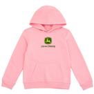 Moletom Feminino com Capuz John Deere de Fleece Rosa XL