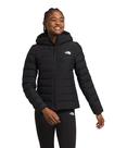 Moletom feminino com capuz THE NORTH FACE Aconcagua, com isolamento de plumas, preto, GG