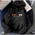Moletom Feminino Corações Tumblr com Capuz e Bolso Casaco Premium Algodão Conforto Moletom Feminino Corações Tumblr com Capuz e Bolso Casaco Premium Algodão Conforto
