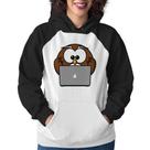 Moletom Feminino Coruja Internauta - Foca na Moda