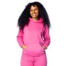 Moletom Feminino Desayner Básico C/ Capuz Pink