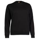 Moletom Feminino Desayner Básico Gola Careca Preto