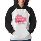 Moletom Feminino É uma uma menina - Foca na Moda