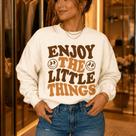 Moletom Feminino Estampado Enjoy The Little Things Philklen