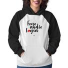 Moletom Feminino Fonoaudiologia por amor - Foca na Moda