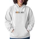 Moletom Feminino Hodl me Bitcoin BTC - Foca na Moda