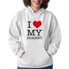 Moletom Feminino I Love My Hornet - Foca na Moda