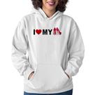 Moletom Feminino I Love My Shoes - Foca na Moda